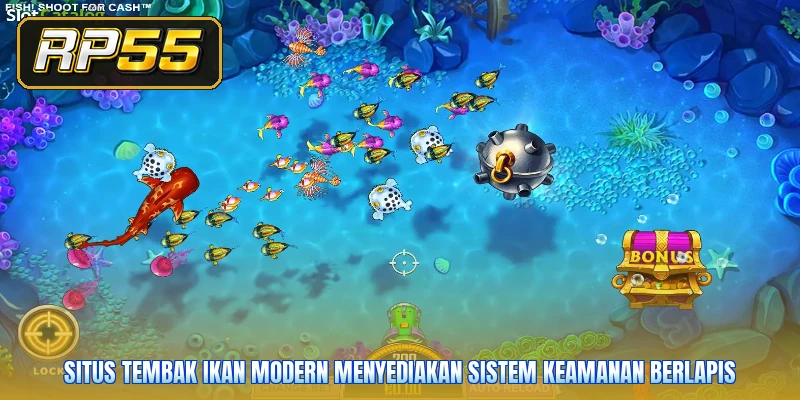 Situs tembak ikan modern menyediakan sistem keamanan berlapis